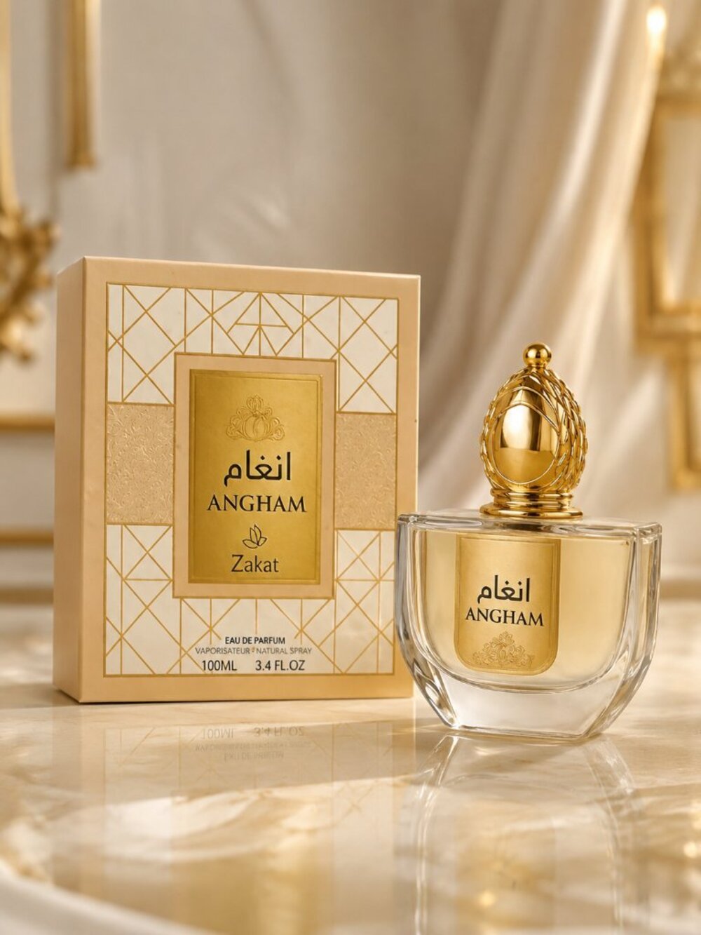 DUBAI ANGHAM WOMEN EDP - 100ML (3.4oz) BY ZAKAT